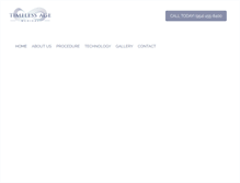 Tablet Screenshot of lasertherapyspa.com